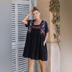 ☀️Euro Embroidered Heirloom Dress